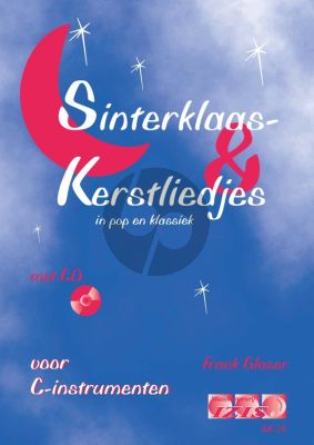 Glaser Sinterklaas en Kerstliedjes in Pop en Klasseik C-Instrumenten (Dwarsfluit/Blokfluit/Viool/Hobo) (Bk-Cd)