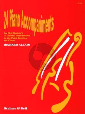 Mackay Tuneful Introduction to the Third Position Piano Accompaniment (LET OP DIT IS DE PIANOBEGELEIDING) (edited by Richard Allain)