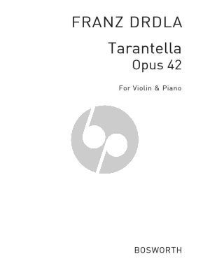 Drdla Tarantella Op. 42 for 2 Violins and Piano