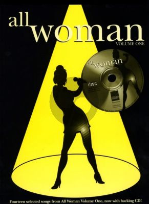 Album All Woman Vol.1 Piano/Vocal/Guitar Book with Cd