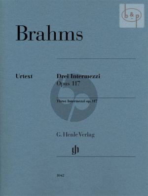 3 Intermezzi Op.117 Klavier