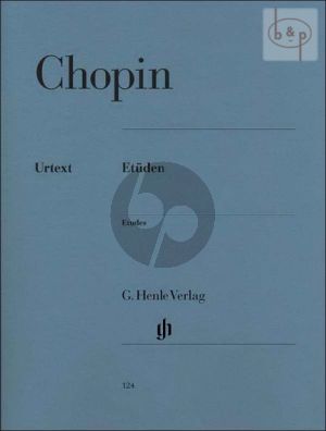 Chopin Etuden Op.10 - Op.25 (3 Etuden ohne Opus) Piano (edited by Ewald Zimmermann) (Henle-Urtext)