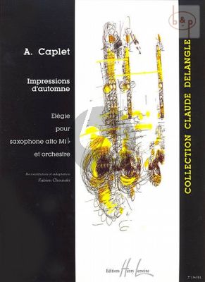 Impressions d'Automne Saxophone alto et Piano