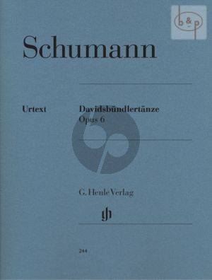 Davidsbündlertänze Op. 6 Piano