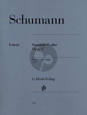 Schumann Fantasie C-Dur Op.17 fur Klavier (Herausgeber Ernst Herttrich - Fingersatz Hans-Martin Theopold) (Henle-Urtext)