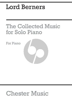 Lord Berners Collected Music for Solo Piano (Ed. by Dickinson Foreword Sir John Betjeman)