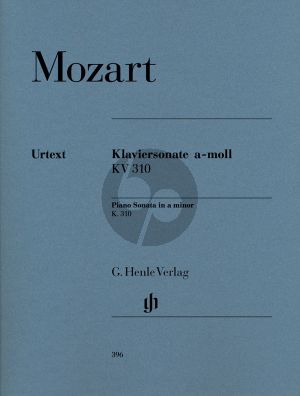 Mozart Sonate a-moll KV 310 Klavier (Ernst Herttrich)