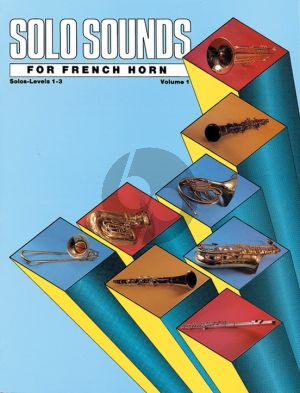 Album Solo Sounds Vol.1 Levels 1-3 for French Horn Solobook (Edited by Jack Lamb)