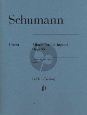 Schumann Album für die Jugend Op.68 Piano (edited by Ernst Herttrich) (Henle-Urtext)