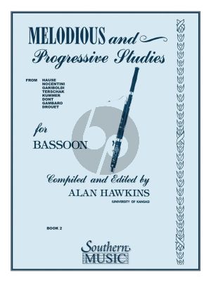 Hawkins Melodious & Progressive Studies Vol. 2 for Bassoon (Grade 3 - 5)