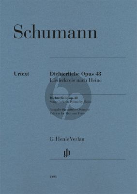 Schumann Dichterliebe Op.48 Mittel Stimme / Medium Voice (Kazuko Ozawa) (Henle-Urtext)