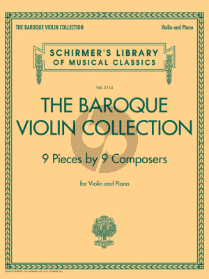 The Baroque Violin Collection – 9 Pieces by 9 Compers)