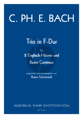 Trio F-dur 2 Englische Hörner-Bc