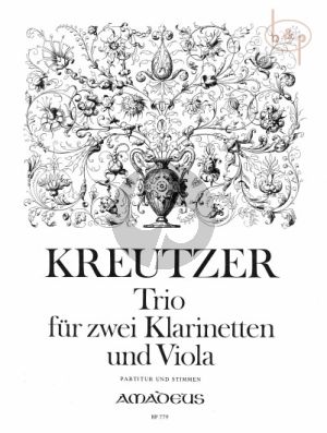 Trio 2 Klarinetten [Bb] und Viola