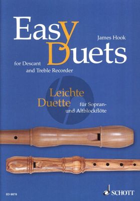 Hook Easy Duets 2 Recorder (SA) (Hans Magolt)