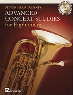 Advanced Concert Studies (Euphonium Bass Clef) Book with Cd)