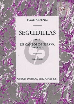 Seguidillas Op.232 No.5