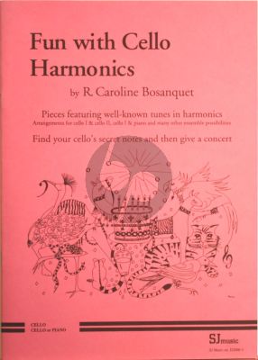 Bosanquet Fun with Cello Harmonics Solo and with Piano