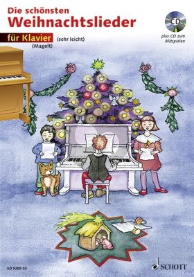 Die Schönsten Weihnachtslieder Klavier (Bk-Cd) (sehr leicht) (Marianne Magolt)