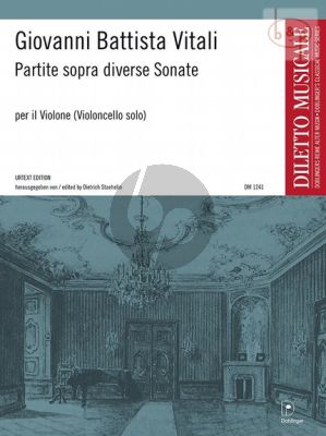 Partita sopra diverse Sonate Violoncello solo