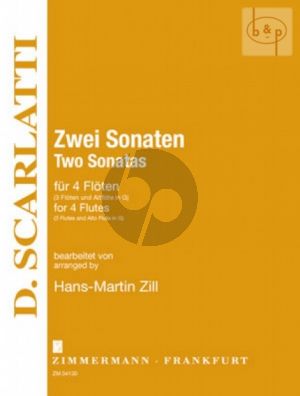 2 Sonaten (3 Flutes-Alto Flute in G)