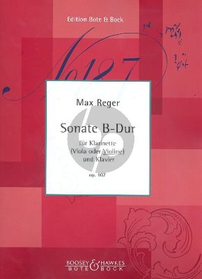 Reger Sonate B-dur Op. 107 Violine und Klavier