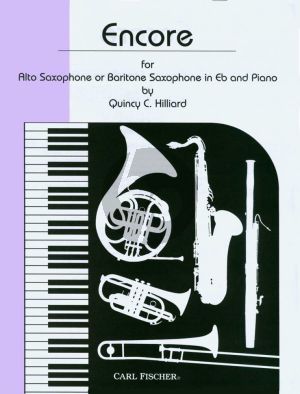 Hilliard Encore for Alto or Baritone Saxophone and Piano
