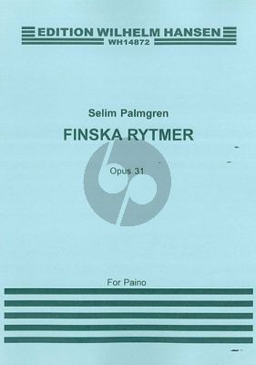 Palmgren Finske Rytmer Op. 31 Piano