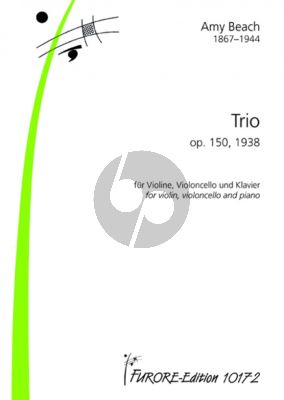 Beach Trio Op.150 (1938) for Violin-Violoncello-Piano