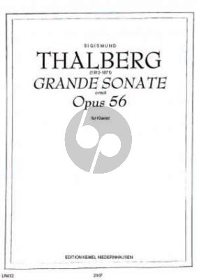 Thalberg Grande Sonate c-moll Op. 56 Klavier