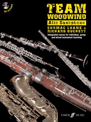 Loane-Duckett Team Woodwind for Alto Saxophone (Method) (Bk-Cd)