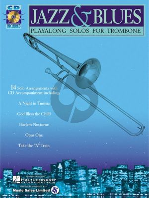 Jazz & Blues Trombone (Play-Along Solos) (Bk-Cd)