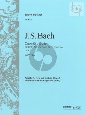 Ouverture (Suite) Nr.2 h-moll BWV 1067 Flute-Harpsichord [Piano]