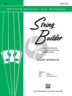 Applebaum String Builder Vol.1 - A String Class Method for String Bass