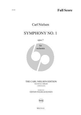 Nielsen Symphony No.1 Op.7 Fullscore