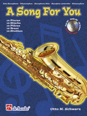 Schwarz Song for You for Alto Saxophone (10 very easy Pieces) (Bk-Cd)