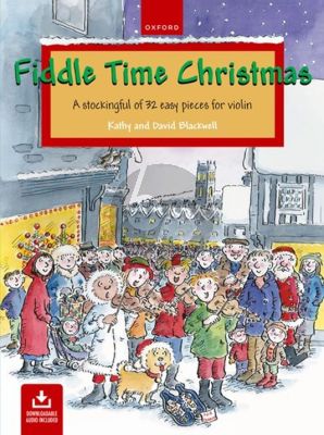 Blackwell Fiddle Time Christmas - A Stockingful of 32 Easy Pieces for the Violin Book with Audio Online