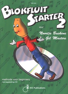 Buskens-Masters Blokfluit Starter Vol.2 (Methode voor Beginners) (Bk-Cd)