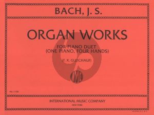 Bach Organworks Vol.1 for Piano 4 Hands (Transcribed by F.X. Gleichauf)