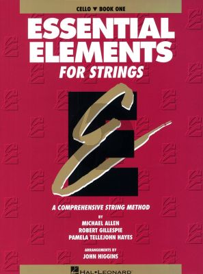 Gillespie Allen Tellejohn Hayses Essential Elements for Strings Vol.1 Violoncello (Original Edition Red Cover)