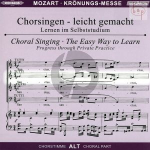 Missa C-dur KV 317 (Kronungs-Messe) (Soli-Chor-Orch.) (Alt Chorstimme)