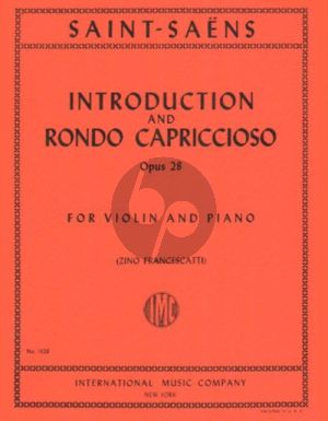 Saint-Saens Introduction & Rondo Capriccioso Op.28 (Francescatti)