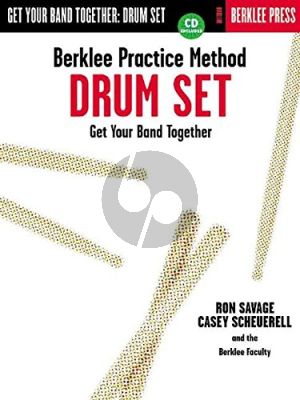 Savage-Scheuerell Berklee Practice Method Drum Set (Bk-Cd)