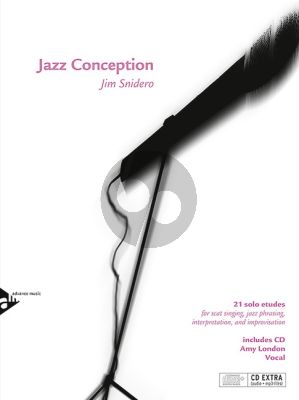 Snidero Jazz Conception Scat Vocal (21 solo etudes for scat singing, jazz phrasing, interpretation, and improvisation) (Bk-Cd)