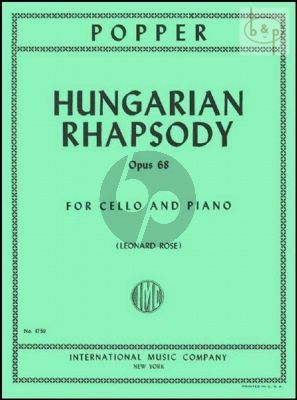 Popper Hungarian Rhapsody Op.68 Cello-Piano (Leonard Rose)