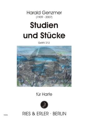 Genzmer Studien und Stucke GeWV 212 für Harfe