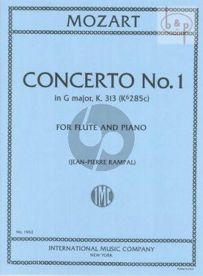 Concerto G-major KV 313