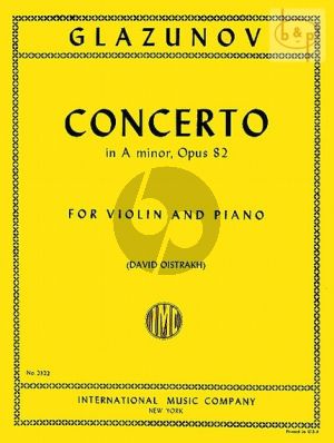 Concerto A-minor Op.82