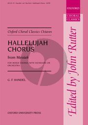 Handel Hallelujah Chorus from Messiah (SATB-Piano or Organ) (Rutter)