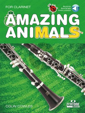 Cowles Amazing Animals for Clarinet (Book met Audio online)